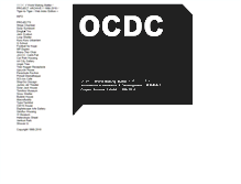 Tablet Screenshot of ocdc.info